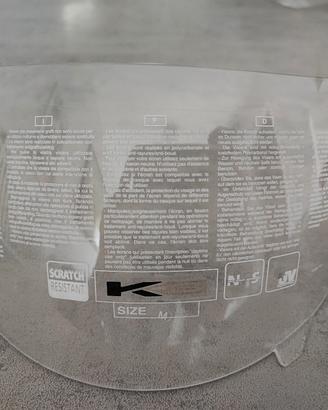 Visiera casco AGV K3