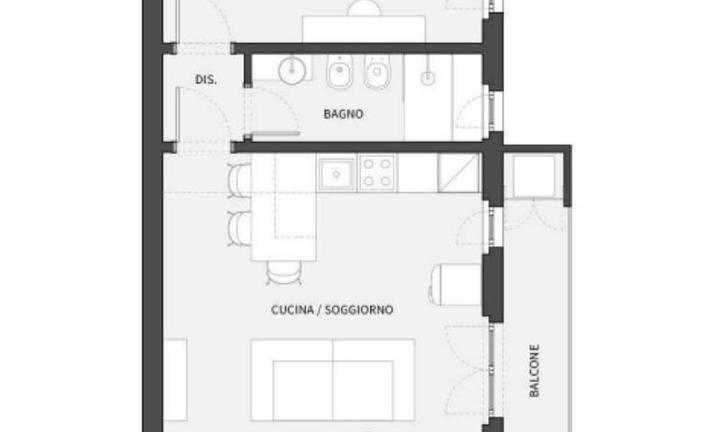 Ampio monolocale SPESE INCLUSE / METRO B