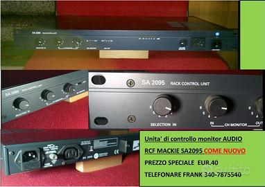 Unita' di controllo audio RCF Mackie SA2095