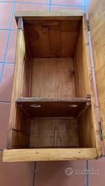 Porta legna fatta a mano