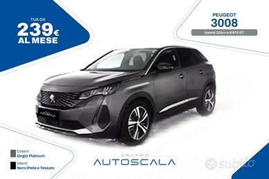 PEUGEOT 3008 Hybrid 225cv e-EAT8 GT