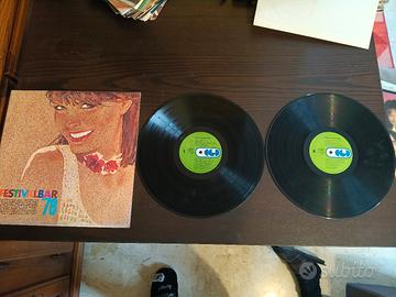 2 vinili 33 giri "Festivalbar 1978"