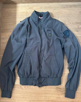 Giubbotto giacca Blauer blu/grigio S