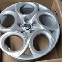 4 CERCHI IN LEGA ALFAROMEO GIULIETTA 17" COD.A104