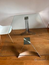 Tavolo da cucina in vetro