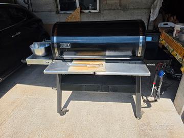 bbq a pellet weber smokefire epx6 stealth edition 