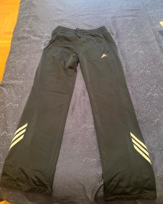 adidas pantaloni blu donna