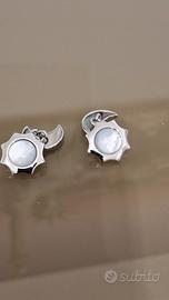 Gemelli Dalvey acciaio e madreperla 