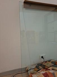 Piano in vetro per tavolo o dovisorio