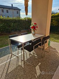 Tavolo IKEA TORBY+ 4sedie stile IRONY CALLIGARIS