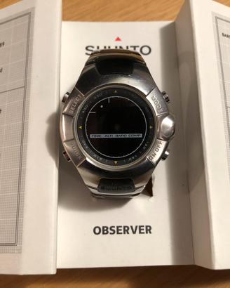 Orologio Suunto Observer altimetro barometro termo
