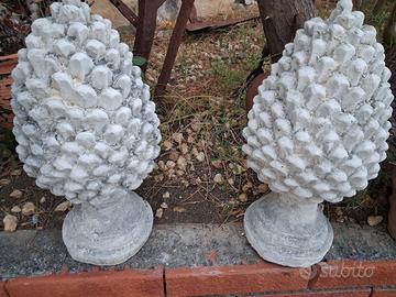 pigne da esterno in gesso