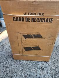 cubo a 4 scomparti x differenziata