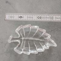 Mini foglia di cristallo (11cm)Vintage anni 70 