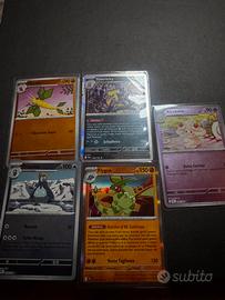 Flygon, Toxtricity, Vibrava, Alcremie Holo/Reverse