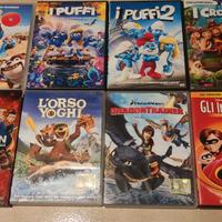 DVD cartoni animati 2€ cad.