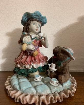 Soprammobile di bambina vintage