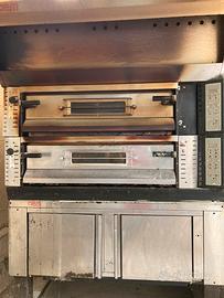 Forno professionale pizza a 2 elementi OEM