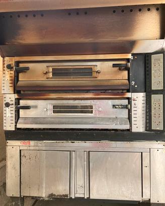 Forno professionale pizza a 2 elementi OEM
