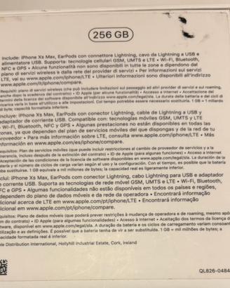 Iphone XS Max 256gb (funzionante)