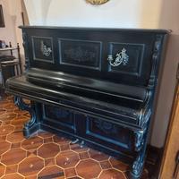 Pianoforte Schiedmayer avorio colore nero