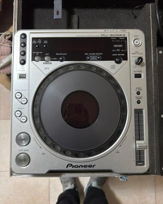 PIONNER CDJ-800MK2+ MIXER PIONNER djm-400 + case
