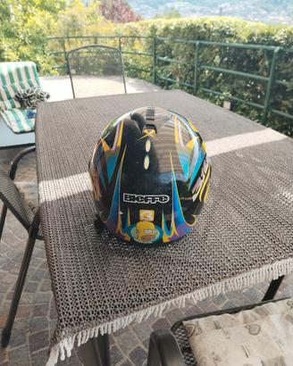 Casco integrale Bieffe Homer Simpson vintage