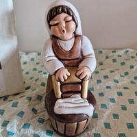 Thun Presepe Del Giubileo. Lavandaia. Altezza 13 c