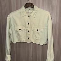 Giacca cropped jeans