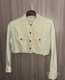 Giacca cropped jeans