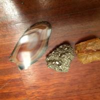 Pietre da collezione agata pirite ambra