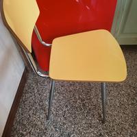 tavolo e sedie anni 70