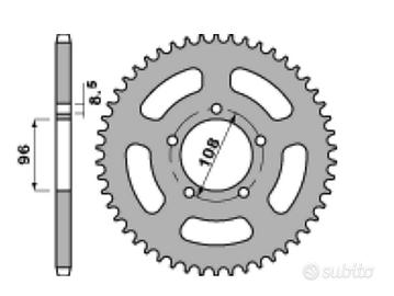 Corona Aprilia Tuareg 125 AP8107060