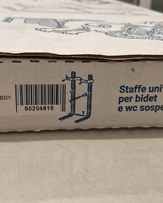 Staffe universali per bidet e wc sospesi Speedy