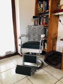 POLTRONA BARBIERE ANNI 50 F.LLI ZERBINI-TORINO-
