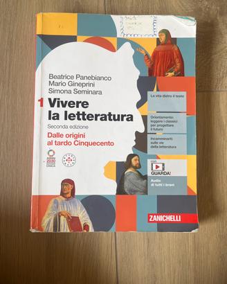 “vivere la letteratura 1” zanichelli