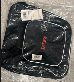 Borsa Bici Posteriore Doppia Colore Nero