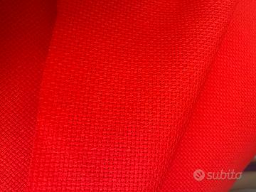 Tela Aida rossa – 4 metri, altezza 150 cm