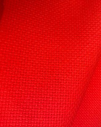 Tela Aida rossa – 4 metri, altezza 150 cm