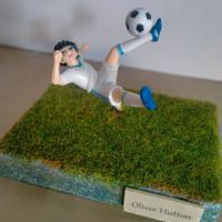 Diorama Miniature Oliver Hutton di Holly e Benji