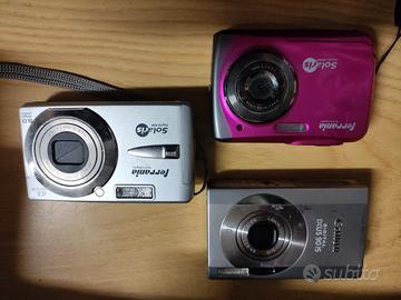 lotto 3 macchine fotografiche digitali...