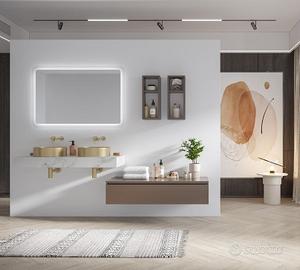 Composizione Kea 120 Marrone Terra Karag