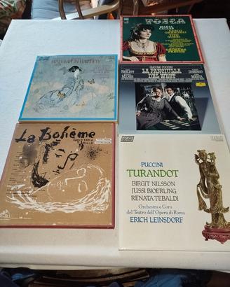 5 raccolte in vinile 