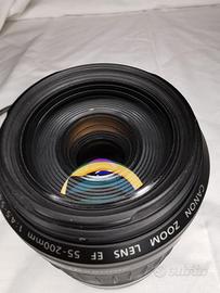 Obiettivo Canon 55-200 II serie 4.5 - 5.6