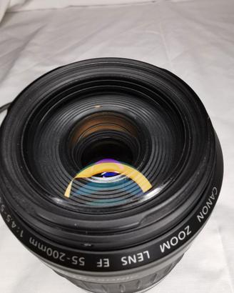 Obiettivo Canon 55-200 II serie 4.5 - 5.6