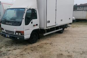 Isuzu, 60 ql, furgone+frigo+ gngere+pedana