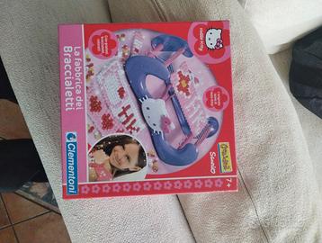 Hellokitty-scatola + telaio x braccialetti perline