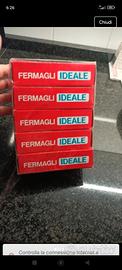 5 confezioni sigillate di fermagli Ideale ufficio