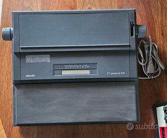 Macchina da scrivere elettronica vintage 