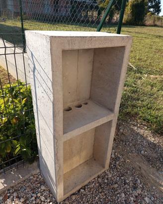 Porta Contatore ENEL a Colonna In Cemento